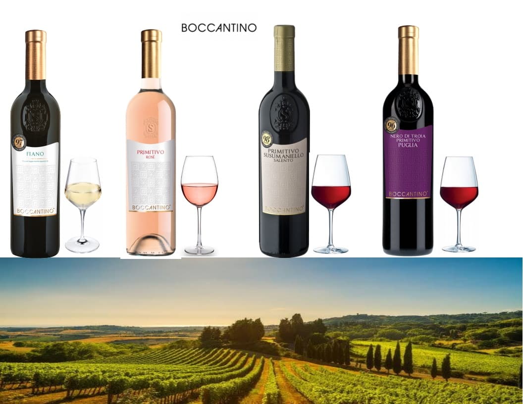 Boccantino — wijnen uit Puglia, Italië